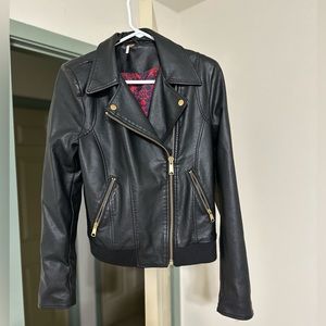 Free People Leather Jacket